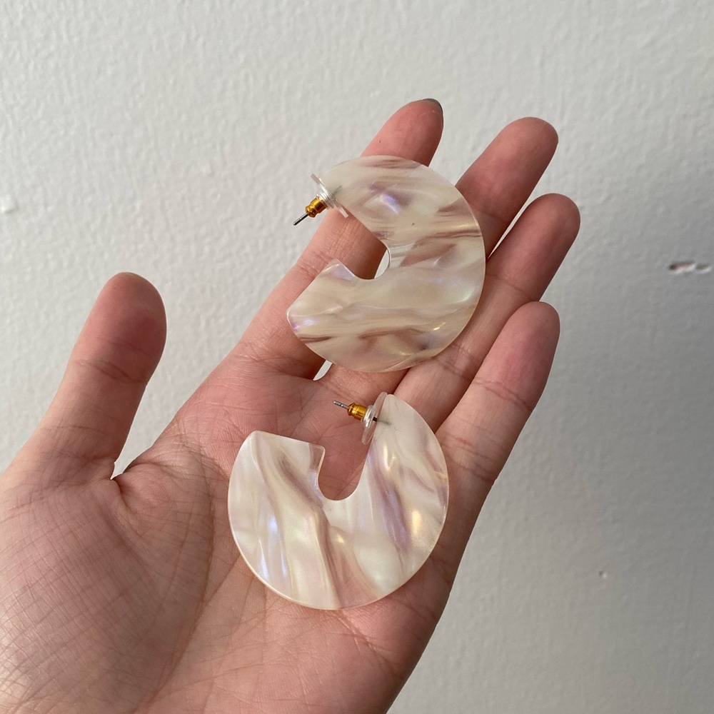 Urban outfitters circular earrings